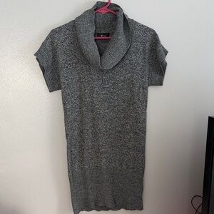 Bwear Heather Gray Cowl Neck Sweater